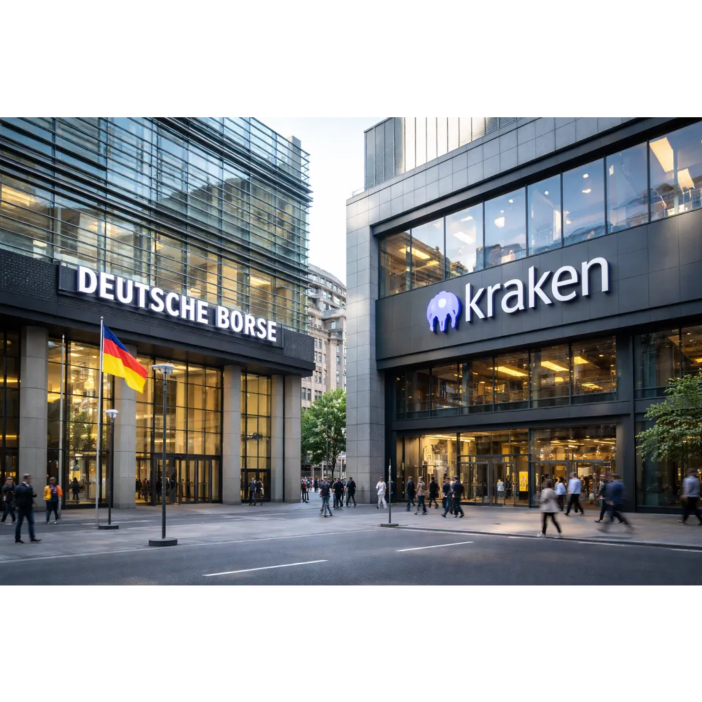 Deutsche Börse acquires 1.5% stake in Kraken crypto exchange Deutsche Börse acquires 1.5% stake in Kraken crypto exchange