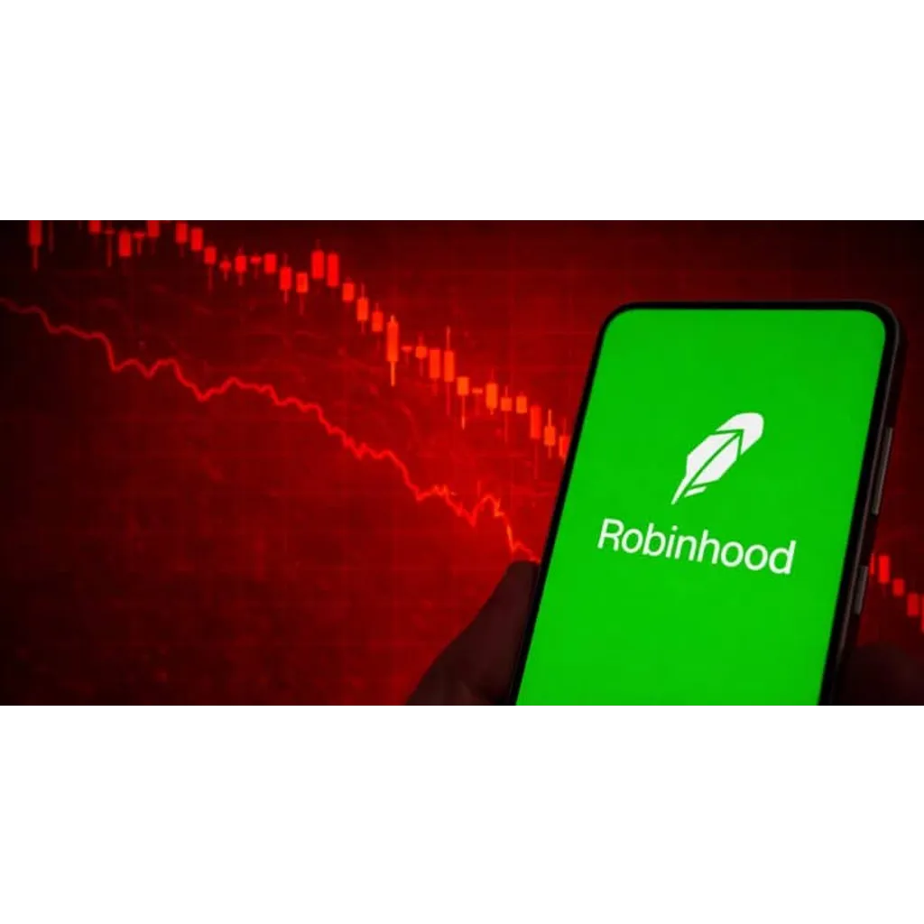 Robinhood stock sinks 10% to 7-month low as crypto correction deepens Robinhood stock sinks 10% to 7-month low as crypto correction deepens