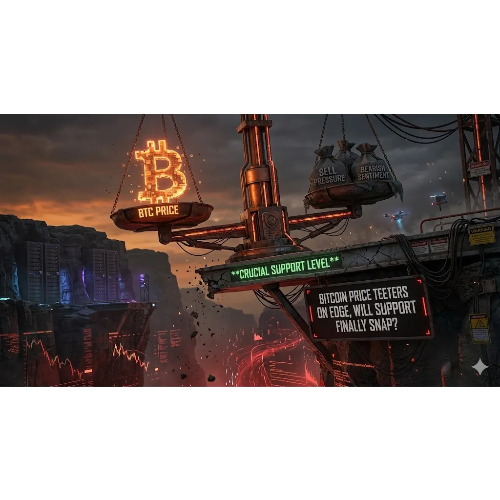 Bitcoin Price Teeters on Edge, Will Support Finally Snap? Bitcoin Price Teeters on Edge, Will Support Finally Snap?