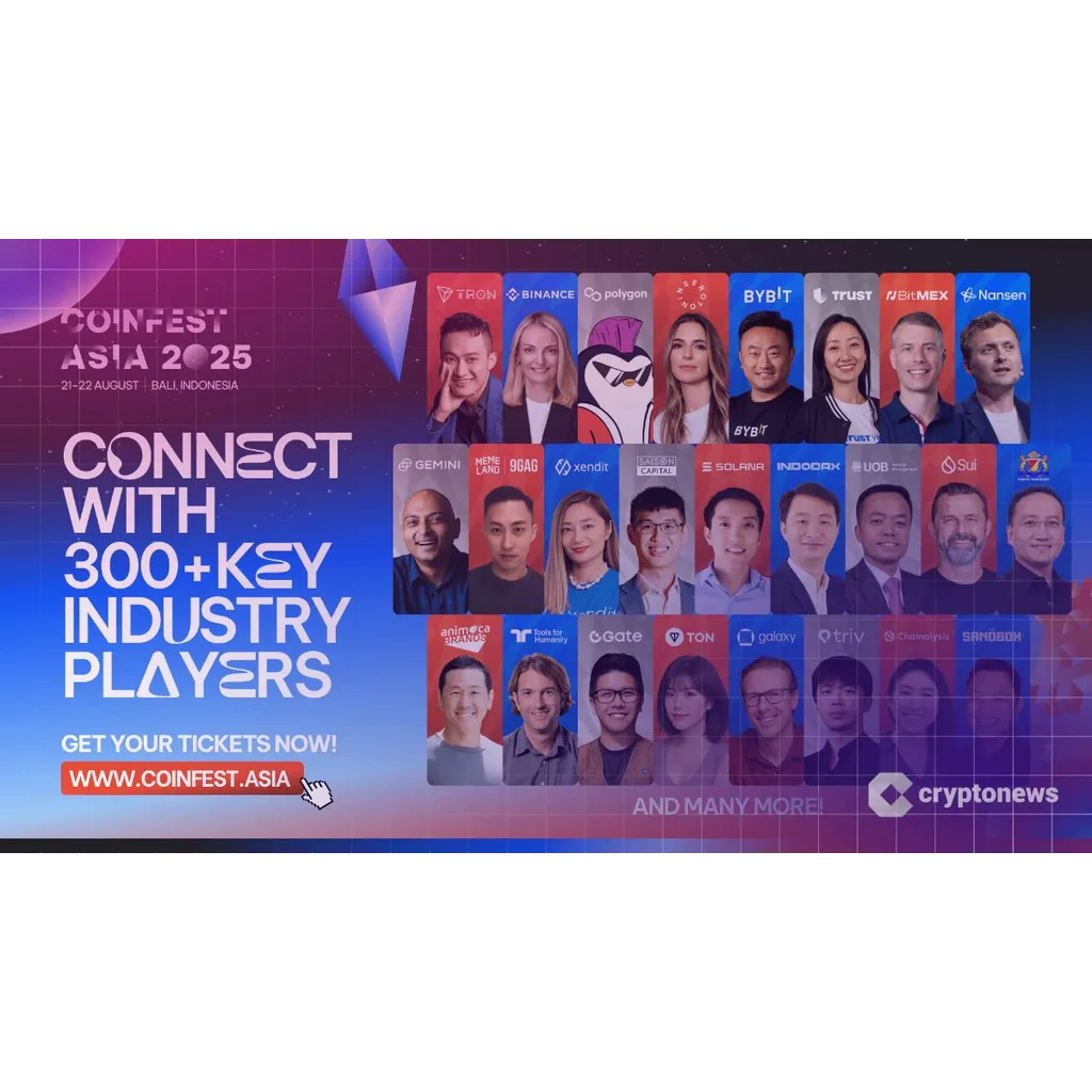 Coinfest Asia 2025 Unveils Crypto’s Biggest Names and Builds a Web3 Experience Like No Other Coinfest Asia 2025 Unveils Crypto’s Biggest Names and Builds a Web3 Experience Like No Other