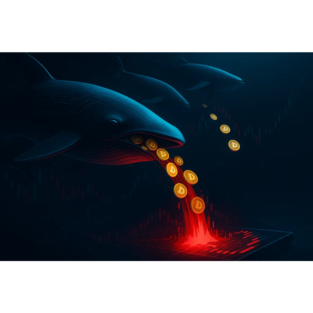 Dogecoin price falls to eighteen cents as whales sell four hundred forty million DOGE Dogecoin price falls to eighteen cents as whales sell four hundred forty million DOGE