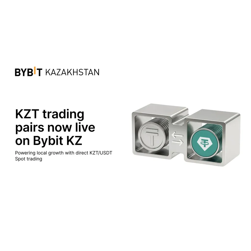 Bybit Kazakhstan launches KZT/USDT spot trading, enabling direct access to crypto markets using local currency Bybit Kazakhstan launches KZT/USDT spot trading, enabling direct access to crypto markets using local currency