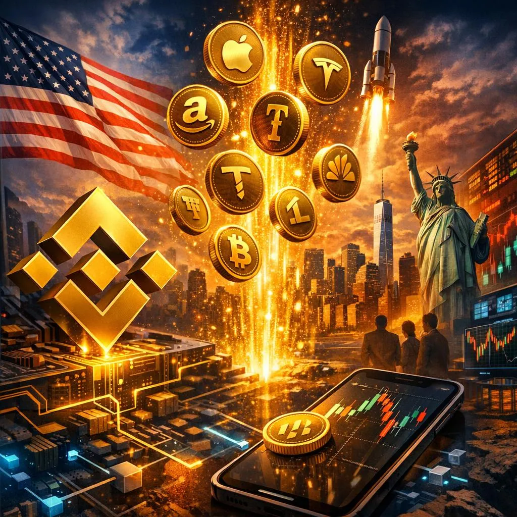 Binance Leads Push To Offer Tokenized US Stocks Outside Traditional Markets Binance Leads Push To Offer Tokenized US Stocks Outside Traditional Markets