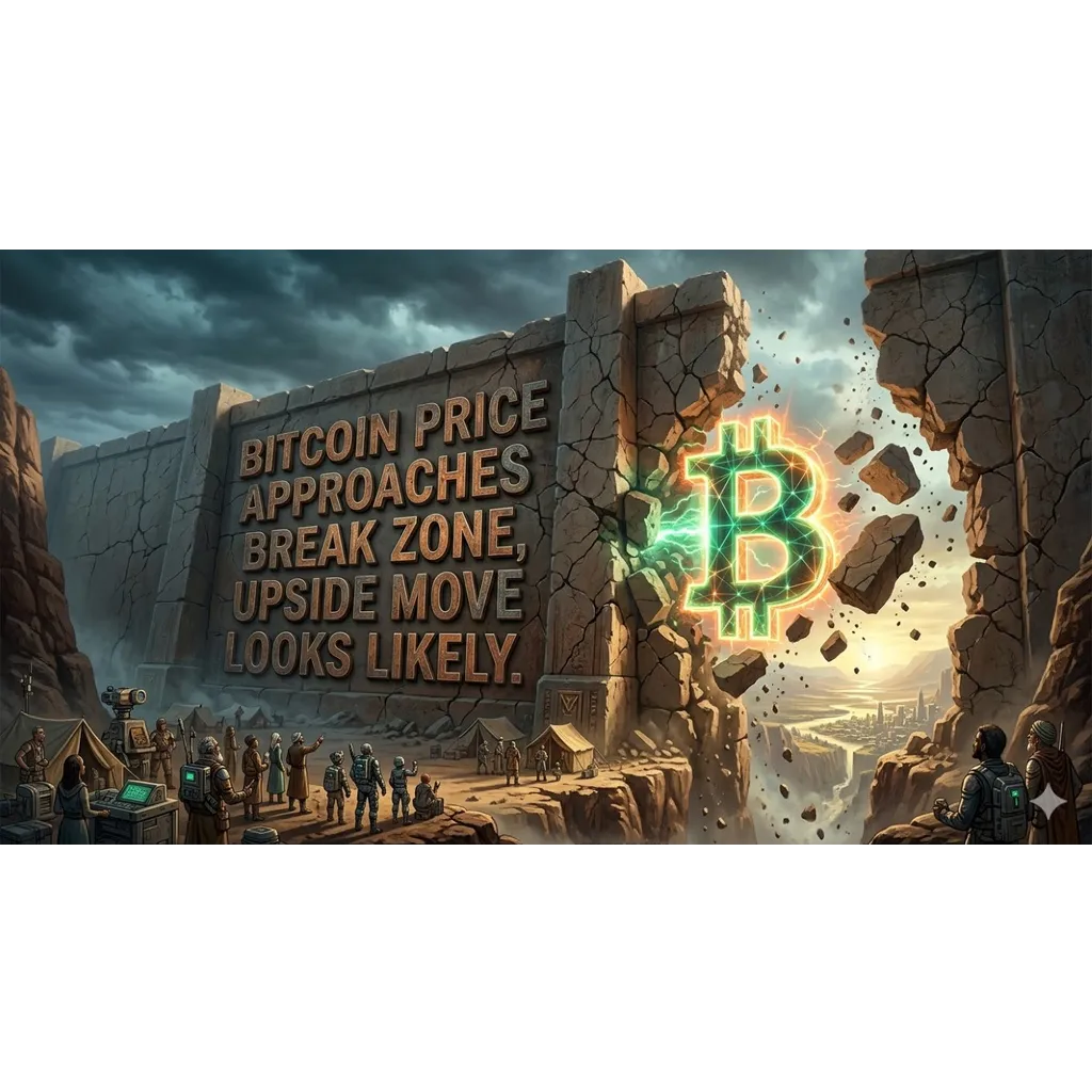 Bitcoin Price Approaches Break Zone, Upside Move Looks Likely Bitcoin Price Approaches Break Zone, Upside Move Looks Likely