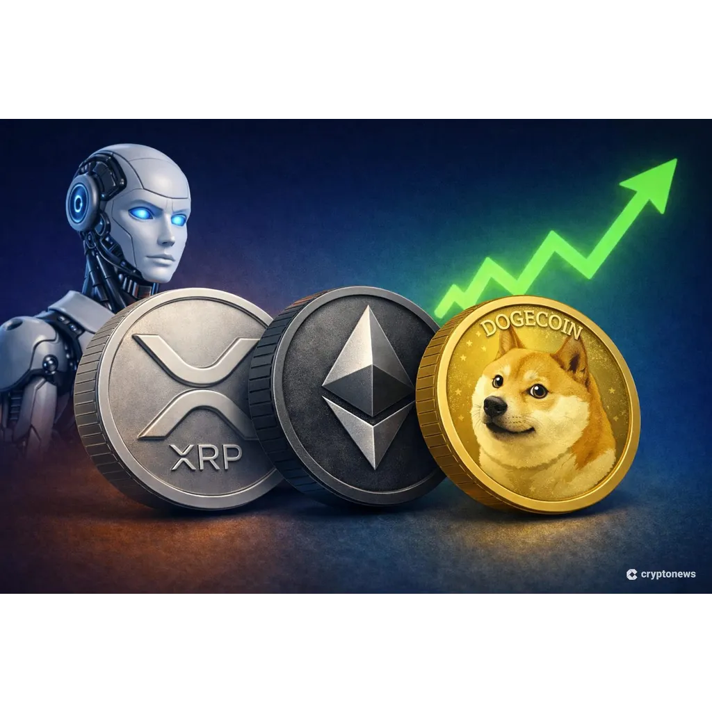 KIMI AI Predicts the 2026 Price of XRP, Ethereum and Dogecoin KIMI AI Predicts the 2026 Price of XRP, Ethereum and Dogecoin