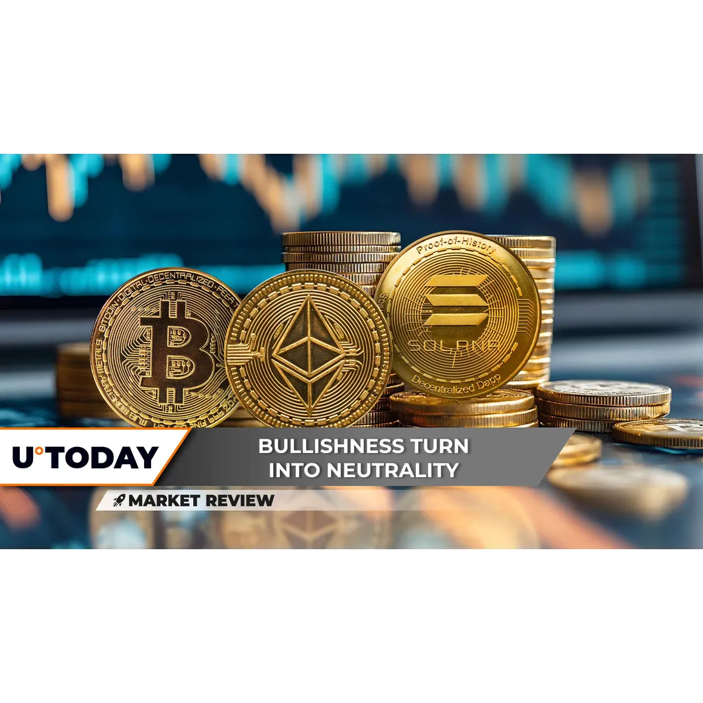 Bitcoin reversal pattern emerges as Ethereum rally stalls and Solana holds at 0 in June 2024. Bitcoin reversal pattern emerges as Ethereum rally stalls and Solana holds at 0 in June 2024.