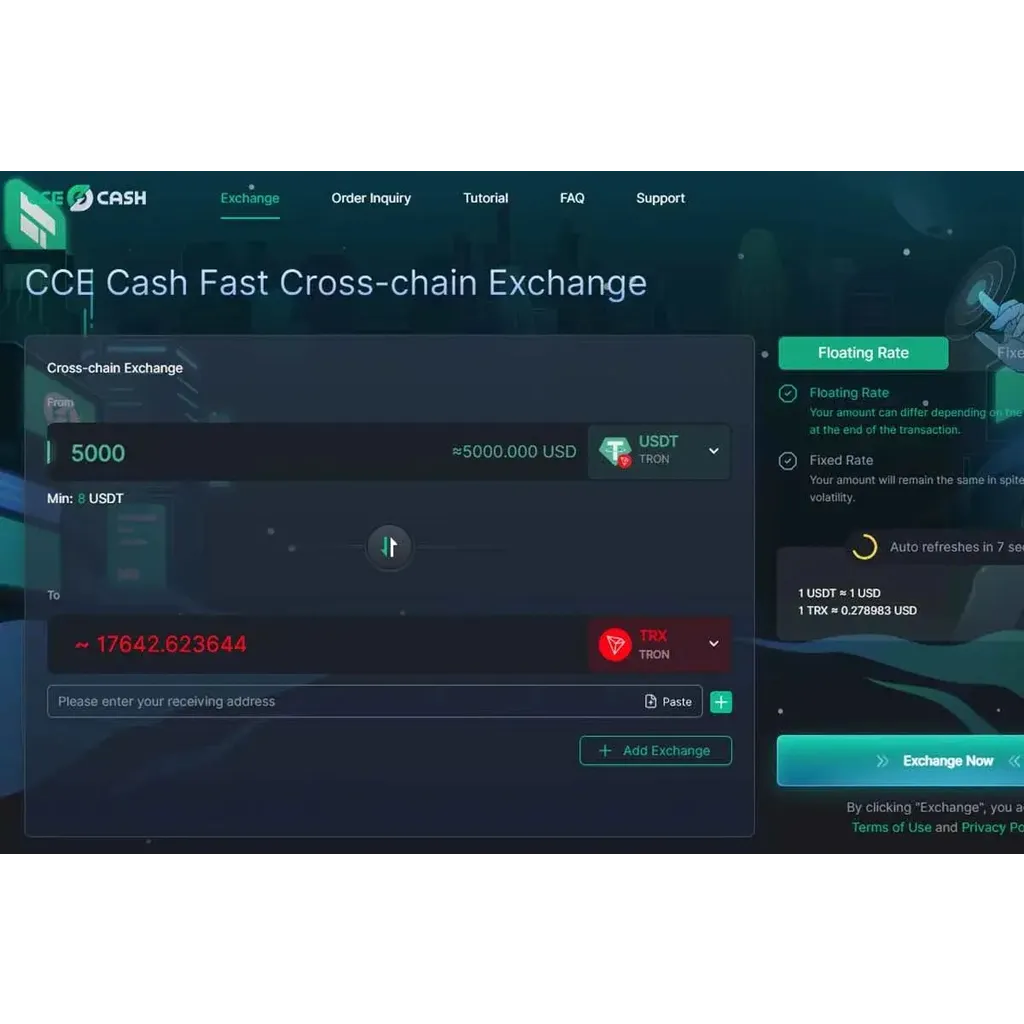 No Waiting, No Hassles—CCE.Cash Delivers Instant Cross‑Chain Crypto Swaps No Waiting, No Hassles—CCE.Cash Delivers Instant Cross‑Chain Crypto Swaps