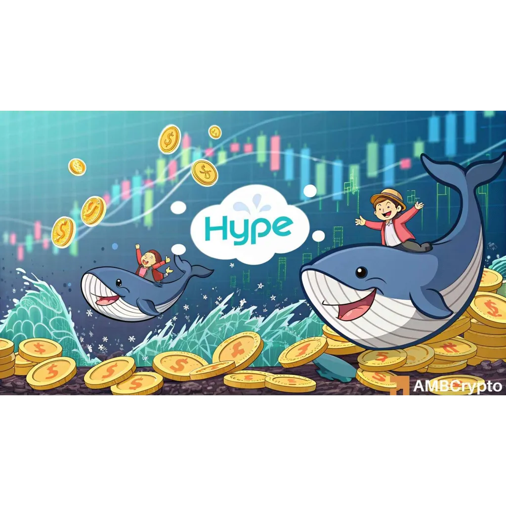 Hyperliquid: Can a .3 mln whale buy drive HYPE to ? Hyperliquid: Can a .3 mln whale buy drive HYPE to ?