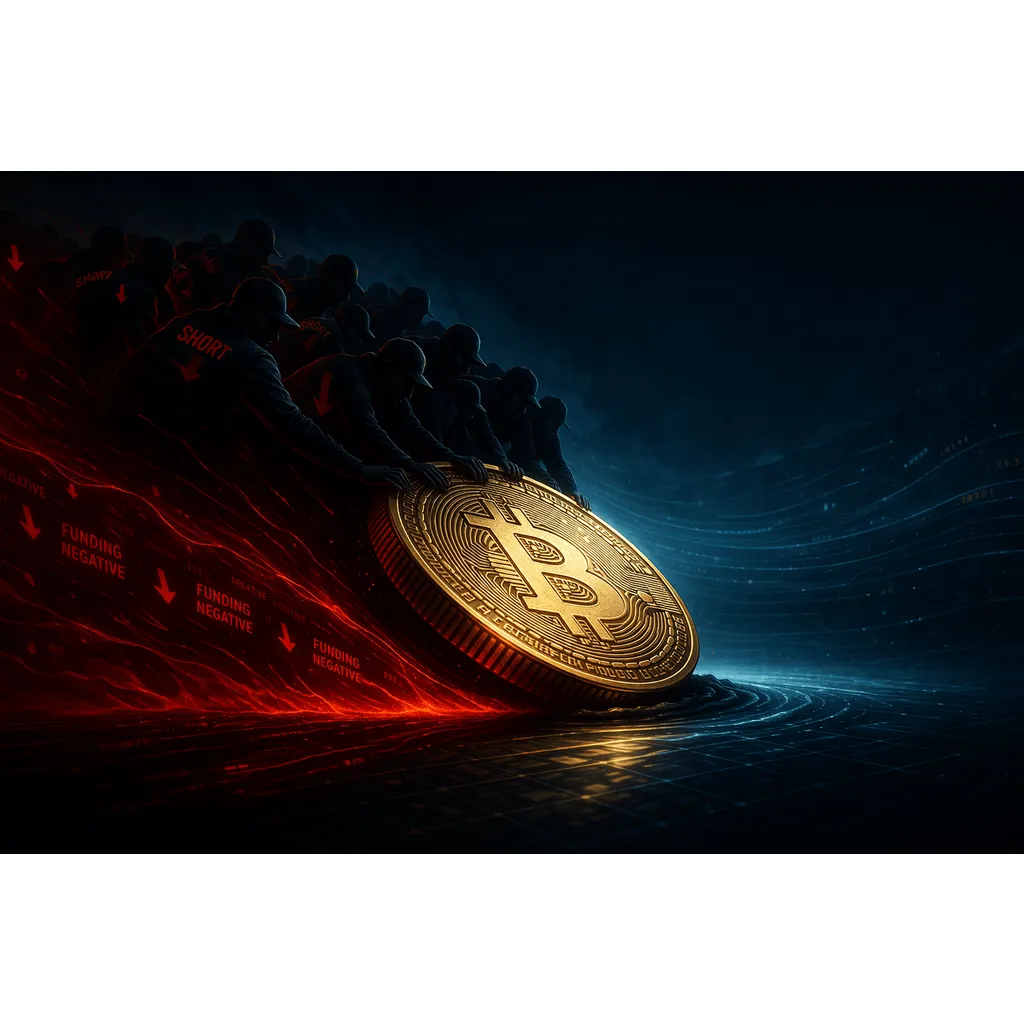 Bitcoin Bearish Positioning Persists As Funding Rates Hold Negative Bitcoin Bearish Positioning Persists As Funding Rates Hold Negative