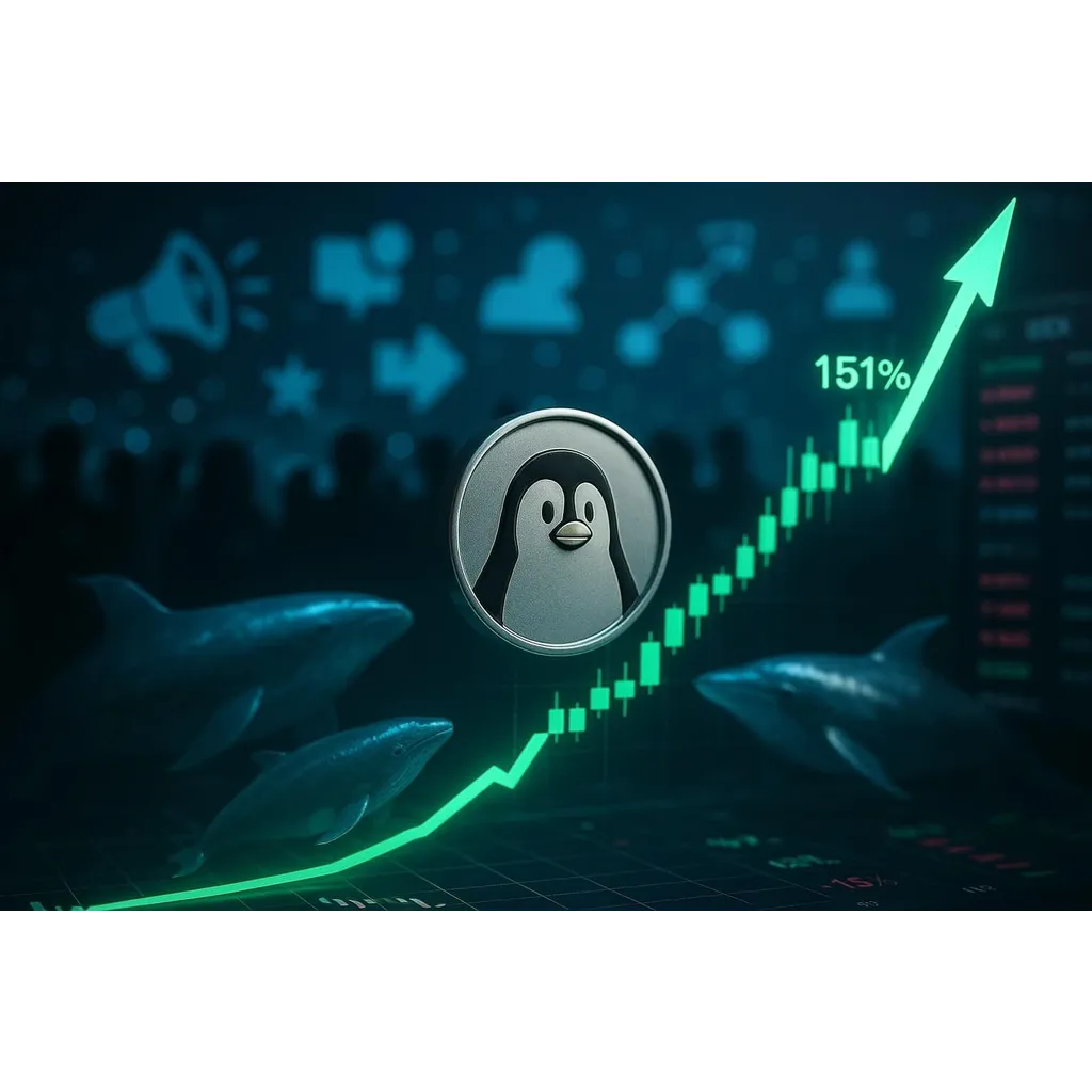 PENGU jumps 151% in July in a rally driven by viral marketing, whale accumulation PENGU jumps 151% in July in a rally driven by viral marketing, whale accumulation