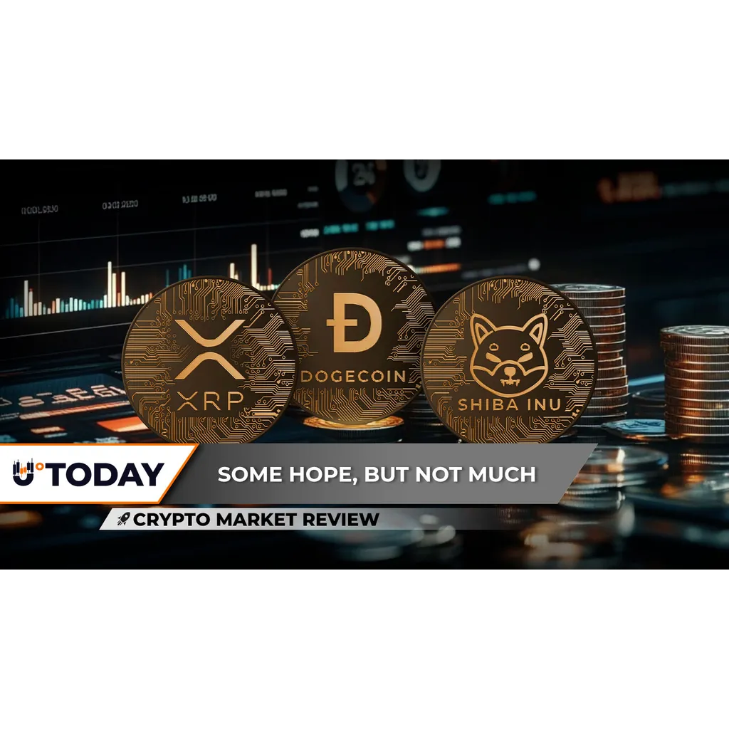 Crypto Market Review: XRP Consolidates Amid Low Volatility, DOGE Struggles at alt= Crypto Market Review: XRP Consolidates Amid Low Volatility, DOGE Struggles at alt=