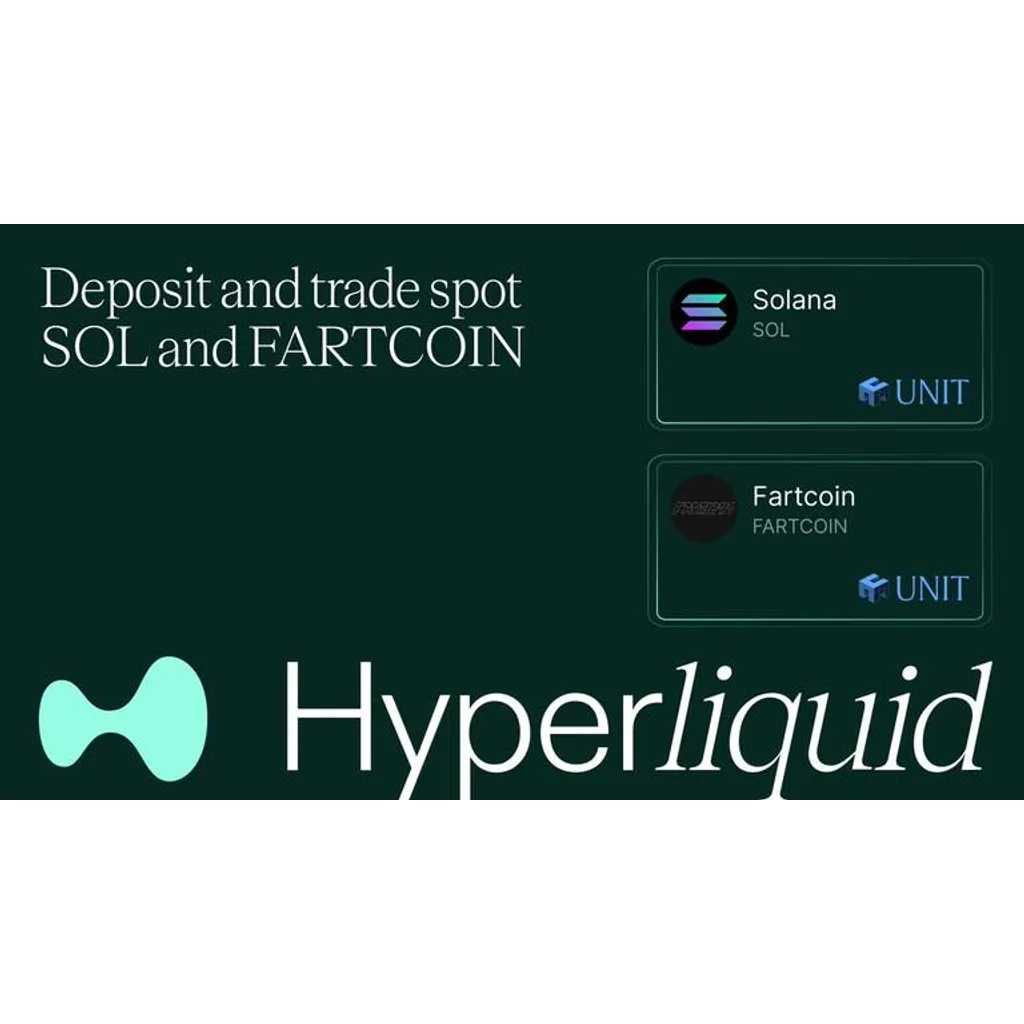 Hyperliquid now supports SOL and FARTCOIN spot… Hyperliquid now supports SOL and FARTCOIN spot…