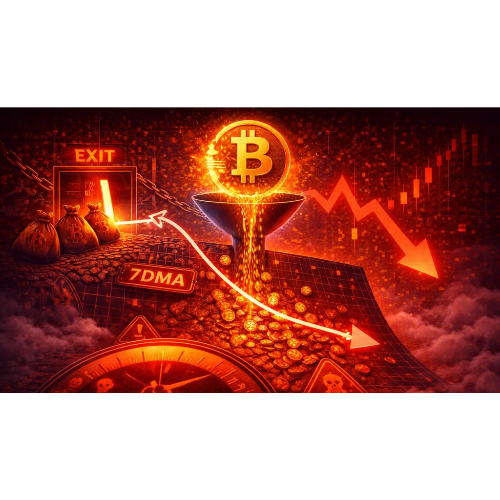 Bitcoin Capital Continues to Exit: Why A Negative 7dMA Signals A High-Risk Regime Bitcoin Capital Continues to Exit: Why A Negative 7dMA Signals A High-Risk Regime