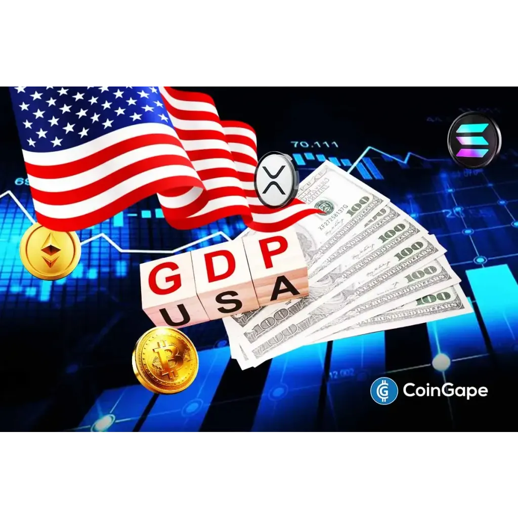 What To Expect From Crypto Market Ahead of US GDP Data Release What To Expect From Crypto Market Ahead of US GDP Data Release