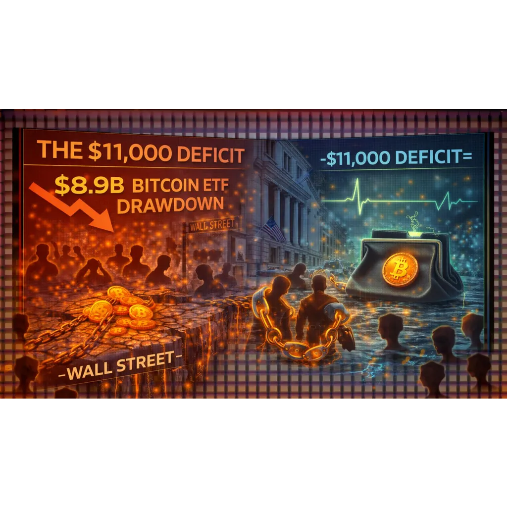 The ,000 Deficit: Why the Record .9B Bitcoin ETF Drawdown Is Paralyzing Wall Street’s BTC Appetite The ,000 Deficit: Why the Record .9B Bitcoin ETF Drawdown Is Paralyzing Wall Street’s BTC Appetite