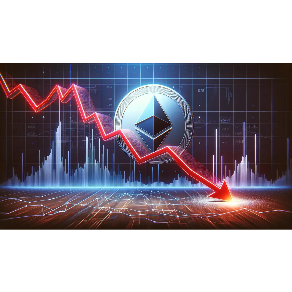 Ethereum slips lower amid concerns over continued decline and losses Ethereum slips lower amid concerns over continued decline and losses