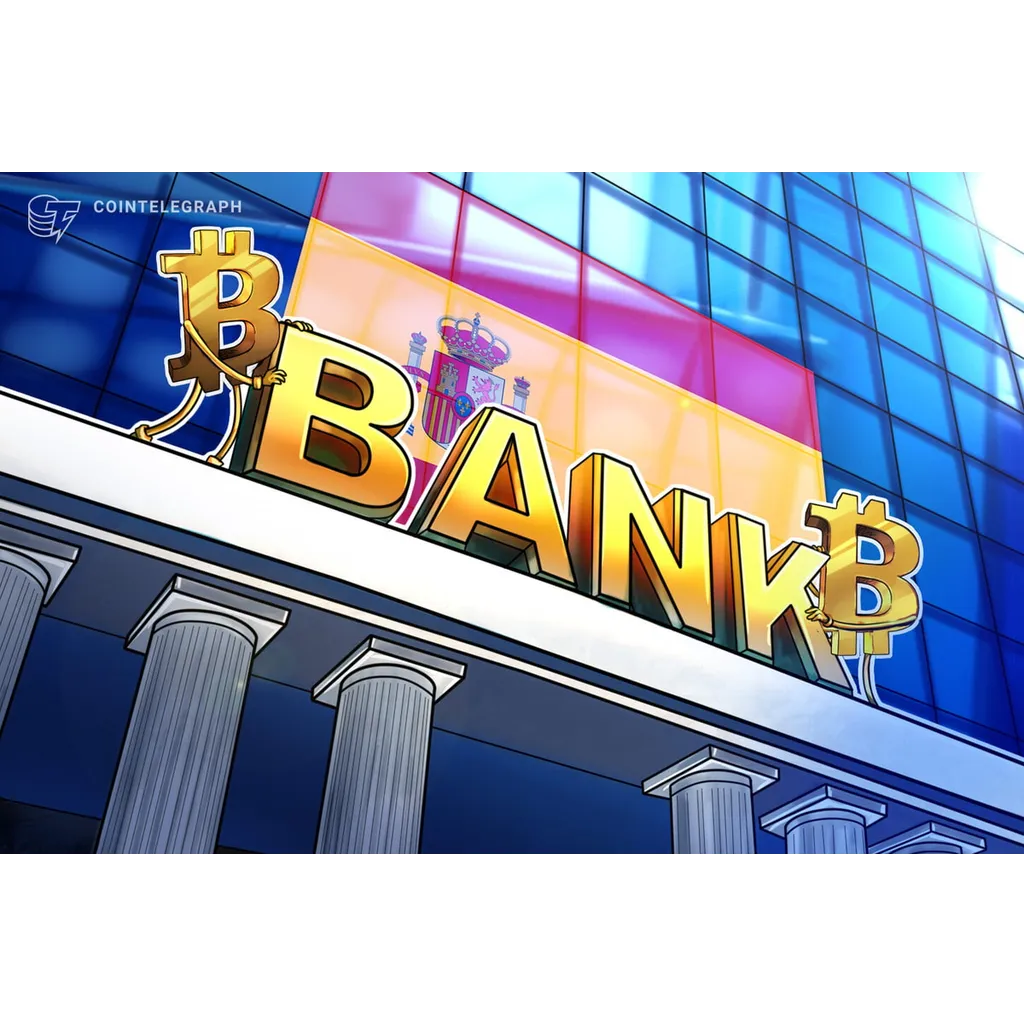 Spanish bank BBVA suggests clients make 7% crypto allocation Spanish bank BBVA suggests clients make 7% crypto allocation