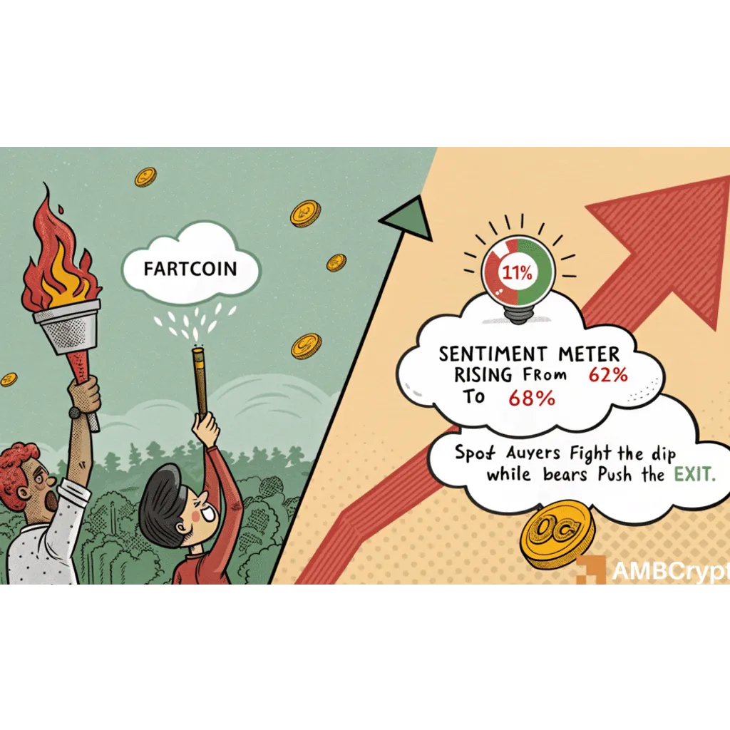 Fartcoin leads memecoin decline with 11% loss Fartcoin leads memecoin decline with 11% loss