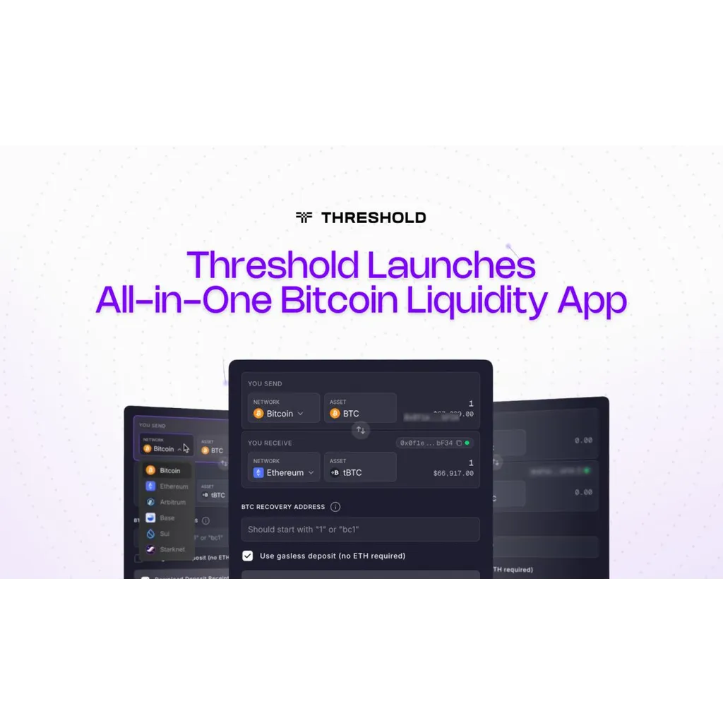 Threshold Launches All-in-One Bitcoin Liquidity App Threshold Launches All-in-One Bitcoin Liquidity App