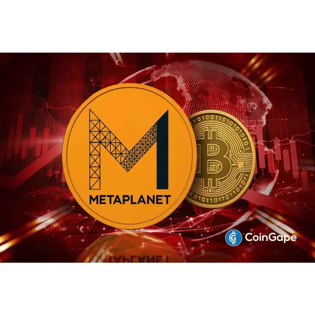 Bitcoin Treasury Metaplanet Moves 4986 BTC, Stock Price Tanks 12% Bitcoin Treasury Metaplanet Moves 4986 BTC, Stock Price Tanks 12%