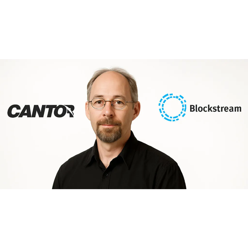 Cantor Fitzgerald Nears Billion Bitcoin Deal With Blockstream Founder Adam Back Cantor Fitzgerald Nears Billion Bitcoin Deal With Blockstream Founder Adam Back