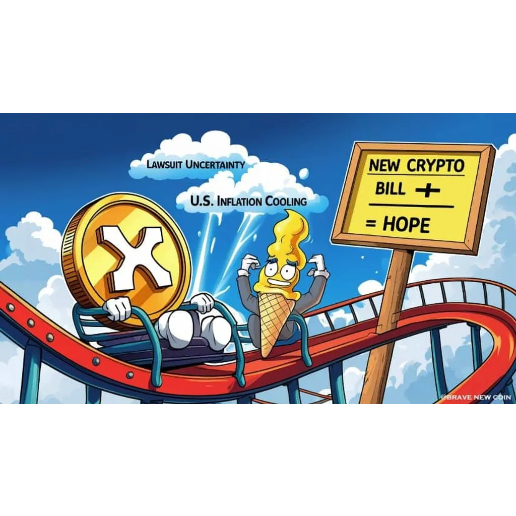 XRP News Today: XRP Traders on Edge as U.S. Inflation Cools and Ripple’s CLO Praises New Bill – Brave New Coin XRP News Today: XRP Traders on Edge as U.S. Inflation Cools and Ripple’s CLO Praises New Bill – Brave New Coin