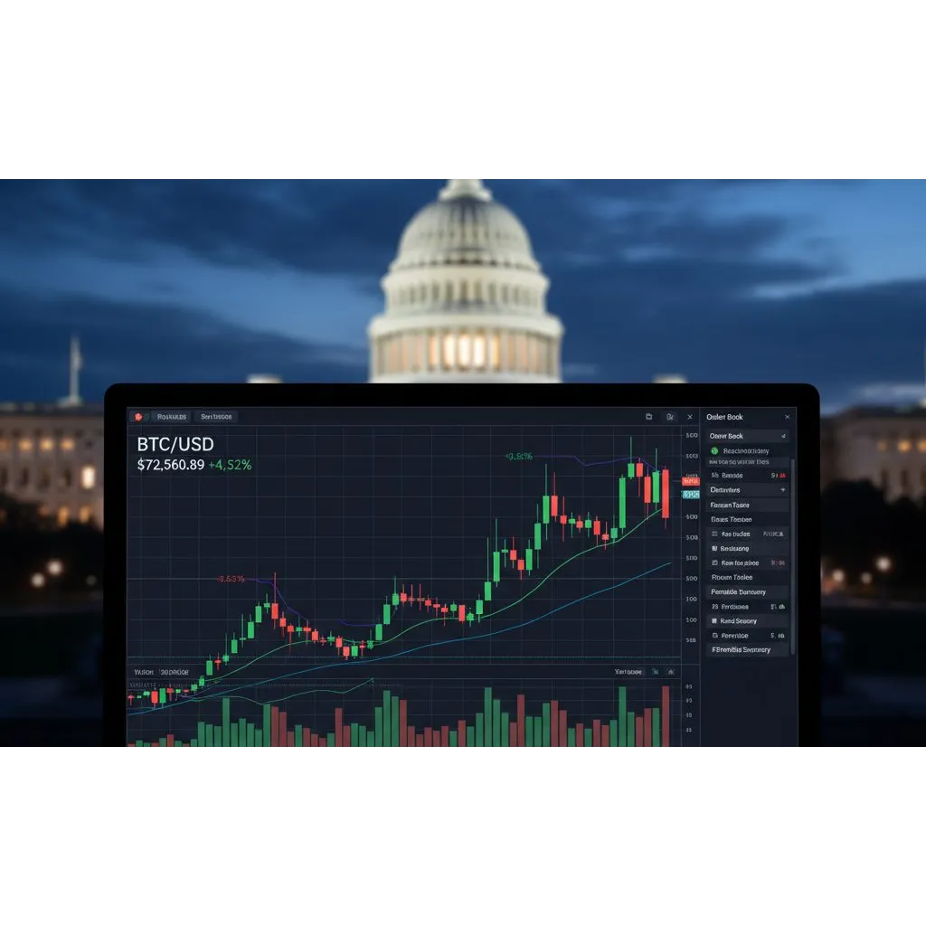 Bitcoin Ticks Higher as Markets Weigh Trump Address Bitcoin Ticks Higher as Markets Weigh Trump Address