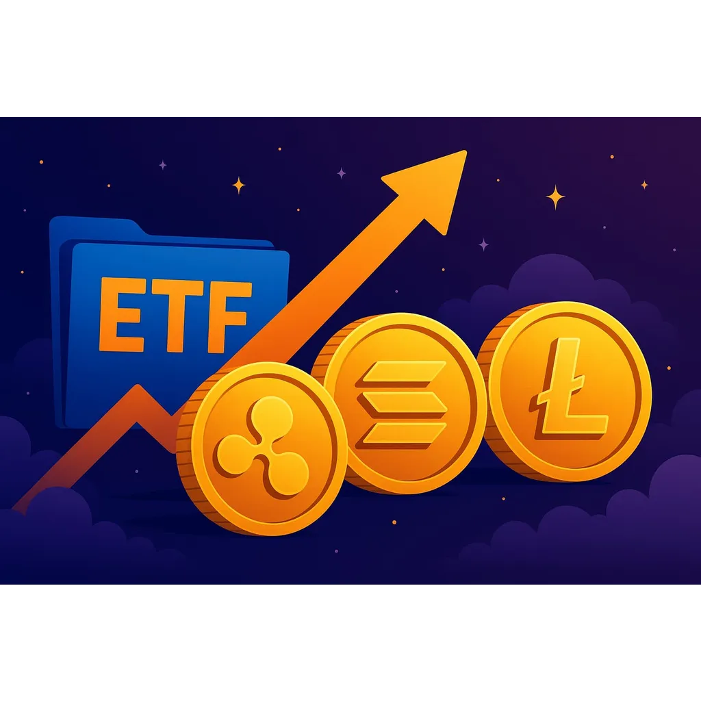 ETF bùng nổ cho XRP, SOL, DOGE, LINK ETF bùng nổ cho XRP, SOL, DOGE, LINK