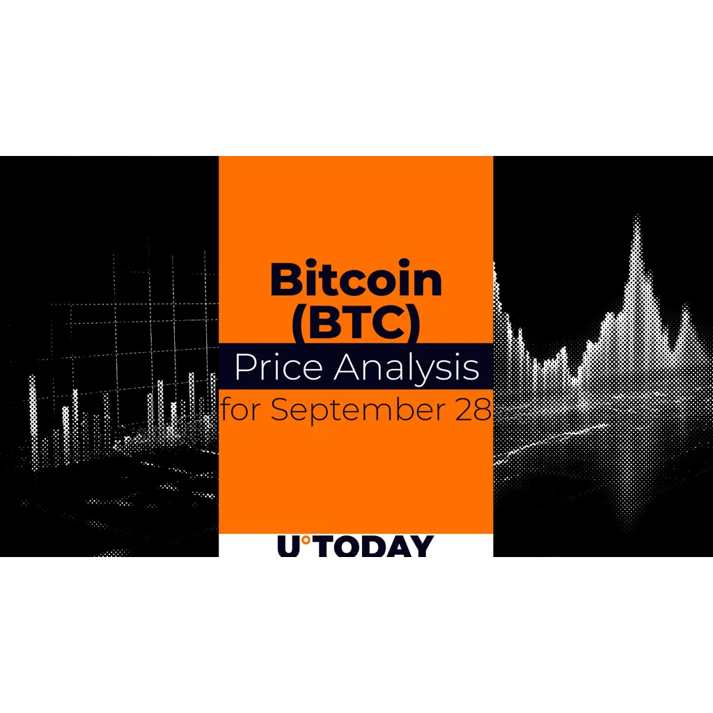 Bitcoin price prediction for September 28 outlines expected market movement Bitcoin price prediction for September 28 outlines expected market movement