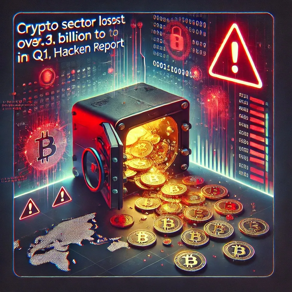 Crypto Sector Lost .1 Billion to Hacks in Q1 2025, Says Hacken Report Crypto Sector Lost .1 Billion to Hacks in Q1 2025, Says Hacken Report