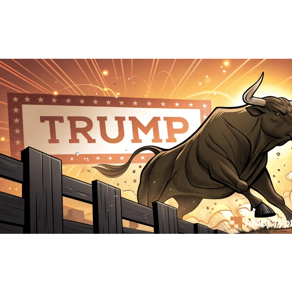 TRUMP rebounds from .18 support level as breakout potential emerges TRUMP rebounds from .18 support level as breakout potential emerges