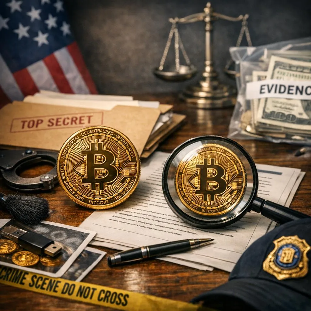 US Government Bitcoin, Crypto Theft Allegation Emerges Involving CEO’s Son US Government Bitcoin, Crypto Theft Allegation Emerges Involving CEO’s Son