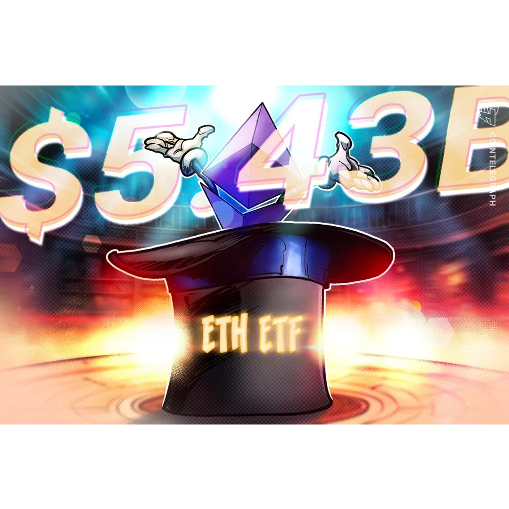 Spot Ether ETFs Hit .43B Inflows Spot Ether ETFs Hit .43B Inflows