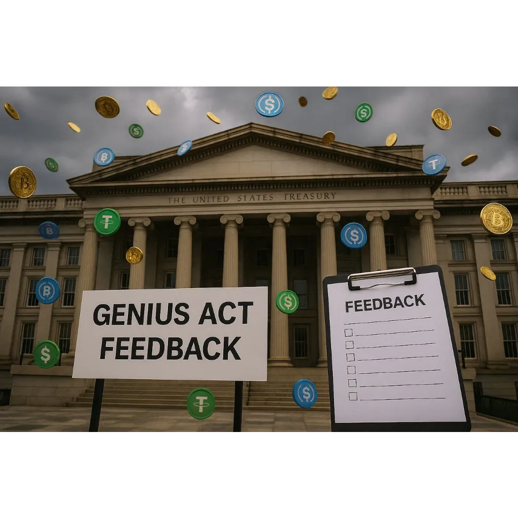 US Treasury GENIUS policy drives 5% Bitcoin and Ethereum market shift in Q3 2024 US Treasury GENIUS policy drives 5% Bitcoin and Ethereum market shift in Q3 2024