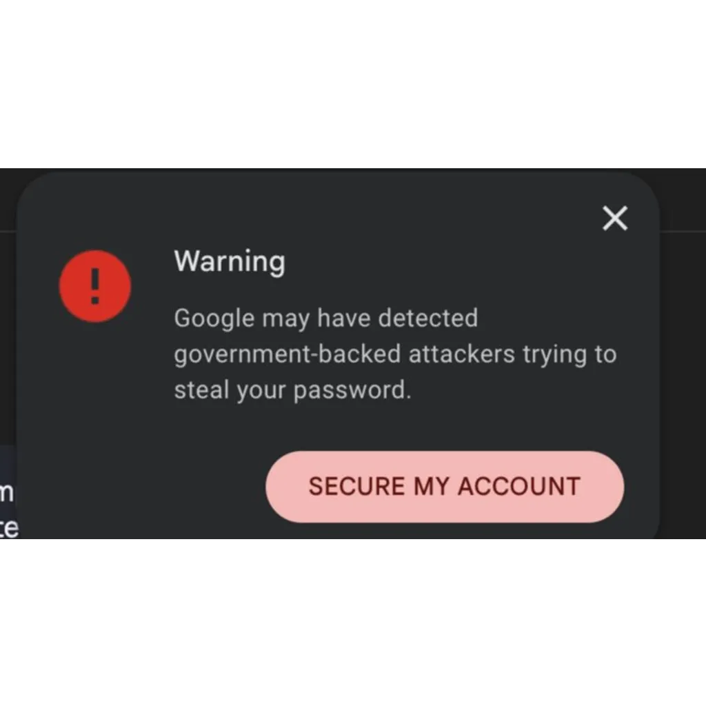 Binance founder CZ receives Google alert about possible government-backed attacks Binance founder CZ receives Google alert about possible government-backed attacks