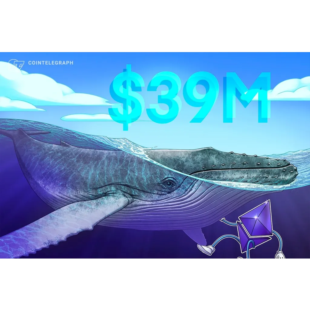 Ethereum whale stacks M despite ETH falling harder than Bitcoin Ethereum whale stacks M despite ETH falling harder than Bitcoin