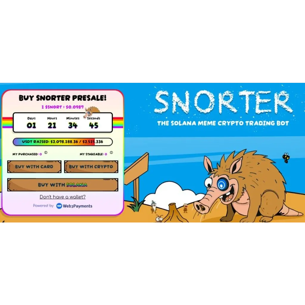 Snorter Token Presale Reaches M as the Congress Passes the GENIUS Act Snorter Token Presale Reaches M as the Congress Passes the GENIUS Act