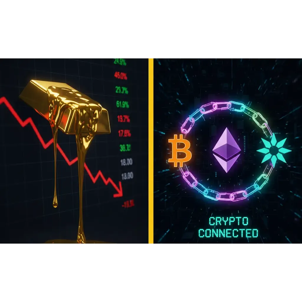 Gold Price Analysis: Crypto Decoulpling From Safe-Haven Gold Price Analysis: Crypto Decoulpling From Safe-Haven