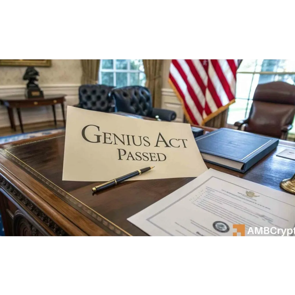 ‘Historic win’ for crypto! – GENIUS Act heads to Trump for final approval ‘Historic win’ for crypto! – GENIUS Act heads to Trump for final approval