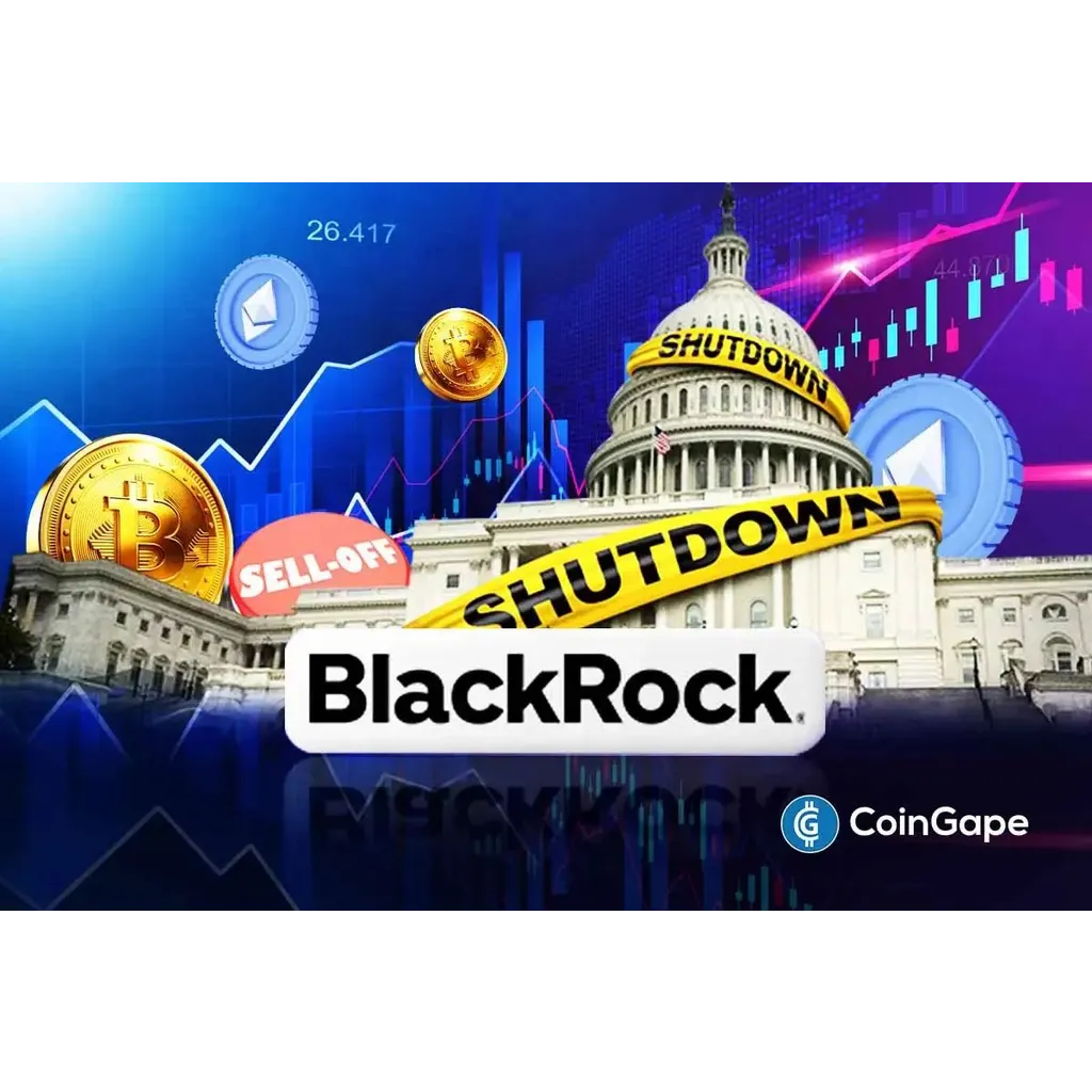 BlackRock Signals Further BTC and ETH Sell-Off Ahead of Partial U.S. Government Shutdown BlackRock Signals Further BTC and ETH Sell-Off Ahead of Partial U.S. Government Shutdown