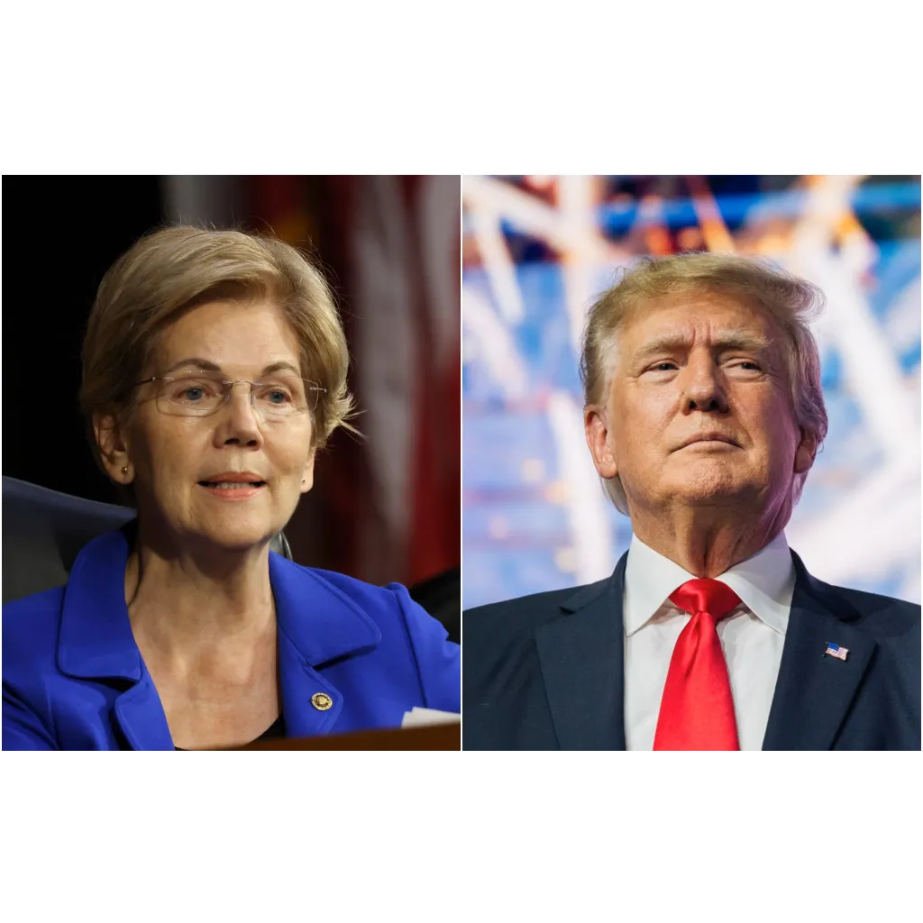 Warren calls for probe into Trump family according to source Warren calls for probe into Trump family according to source