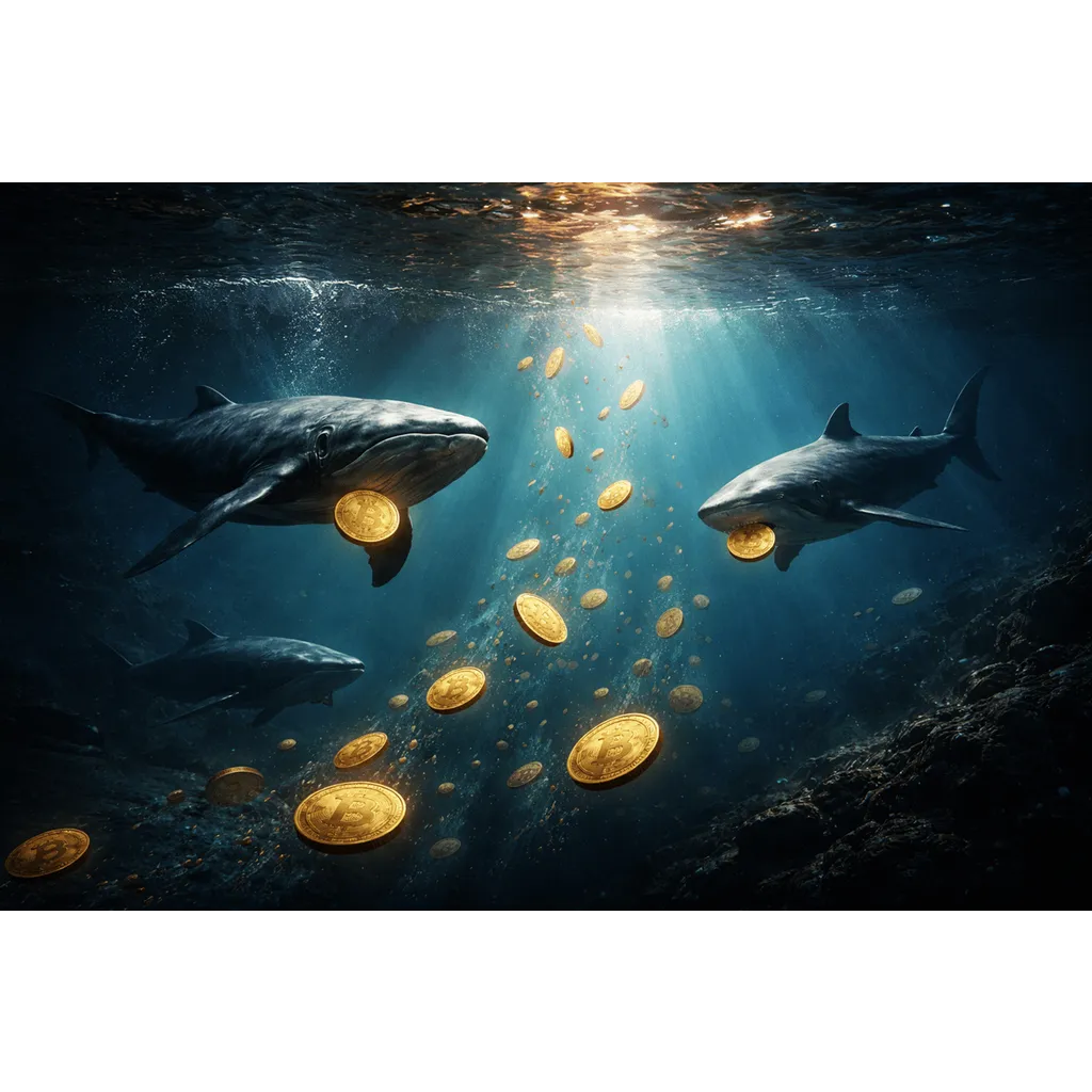 Bitcoin Shark & Whale Wallets Jump Despite Bearish Price Action Bitcoin Shark & Whale Wallets Jump Despite Bearish Price Action