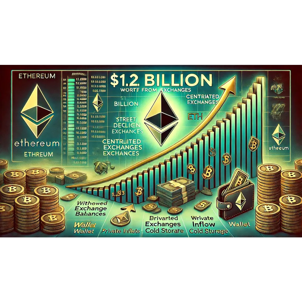 .2B in Ethereum withdrawn from CEXs signals… .2B in Ethereum withdrawn from CEXs signals…