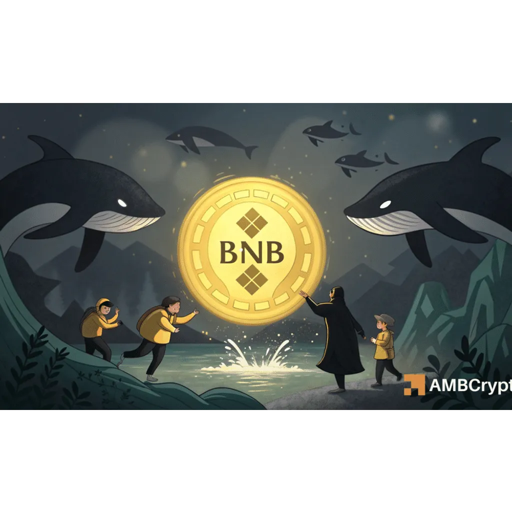 BNB surges, but whales bet against it – Are bulls ignoring the warning? BNB surges, but whales bet against it – Are bulls ignoring the warning?