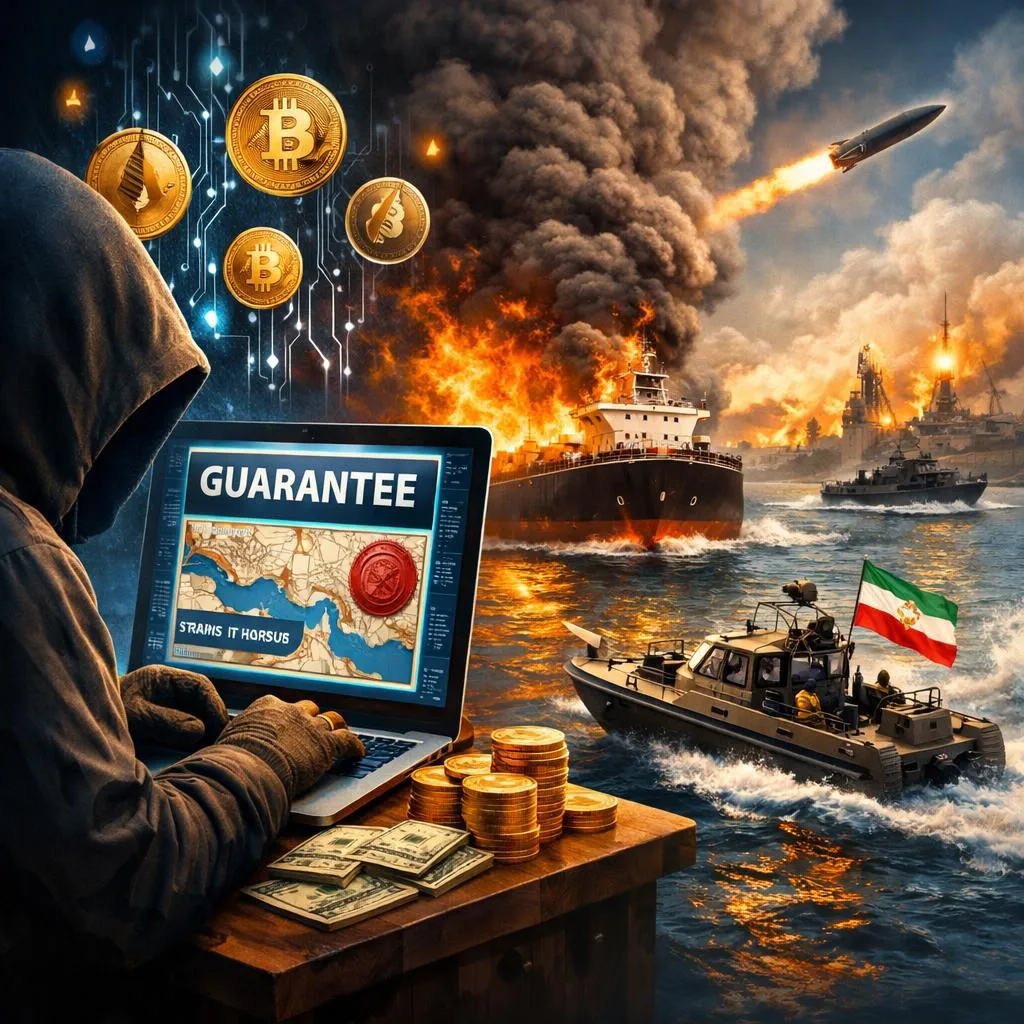Crypto Fraudsters Allegedly Selling Hormuz Transit Guarantees As Iranian Fire Is Reported Crypto Fraudsters Allegedly Selling Hormuz Transit Guarantees As Iranian Fire Is Reported