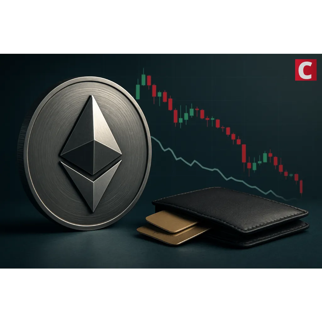 Ethereum price drops 4% to ,567, loses B in… Ethereum price drops 4% to ,567, loses B in…
