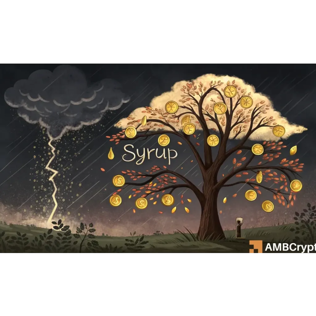 SYRUP token faces rejection at alt= SYRUP token faces rejection at alt=