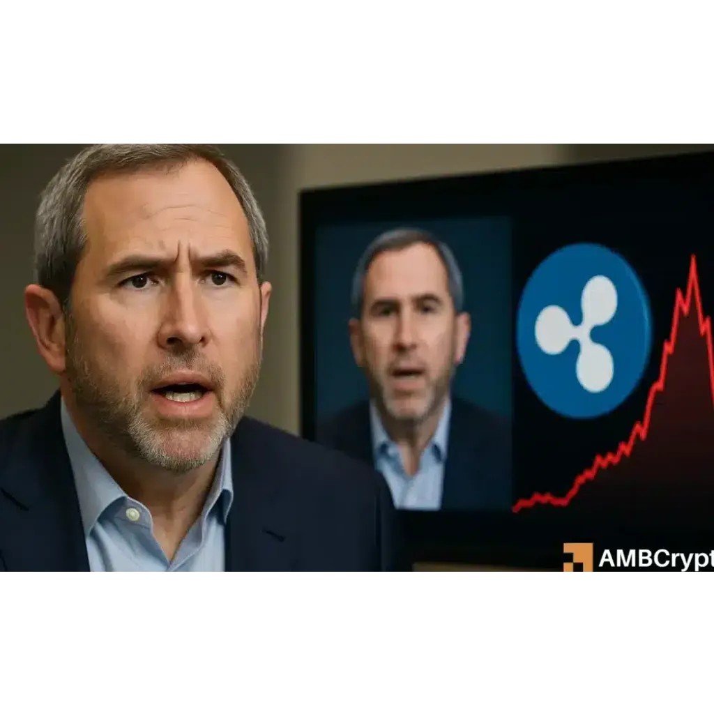 Ripple CEO warns of Deepfake XRP scams as token surges to .10, crashes Ripple CEO warns of Deepfake XRP scams as token surges to .10, crashes