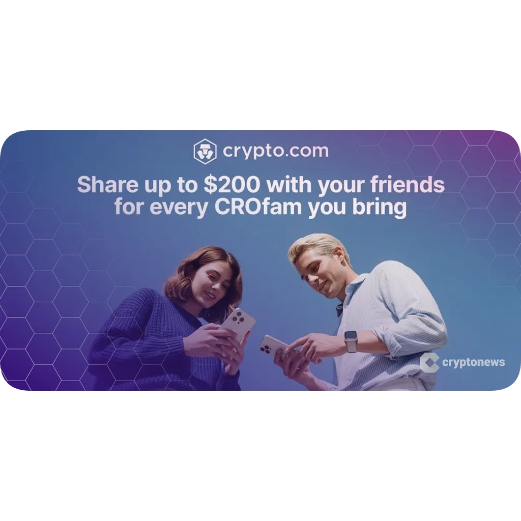 Crypto.com Upgrades Referral Program in 2025 With Volume-Based CRO Rewards Crypto.com Upgrades Referral Program in 2025 With Volume-Based CRO Rewards