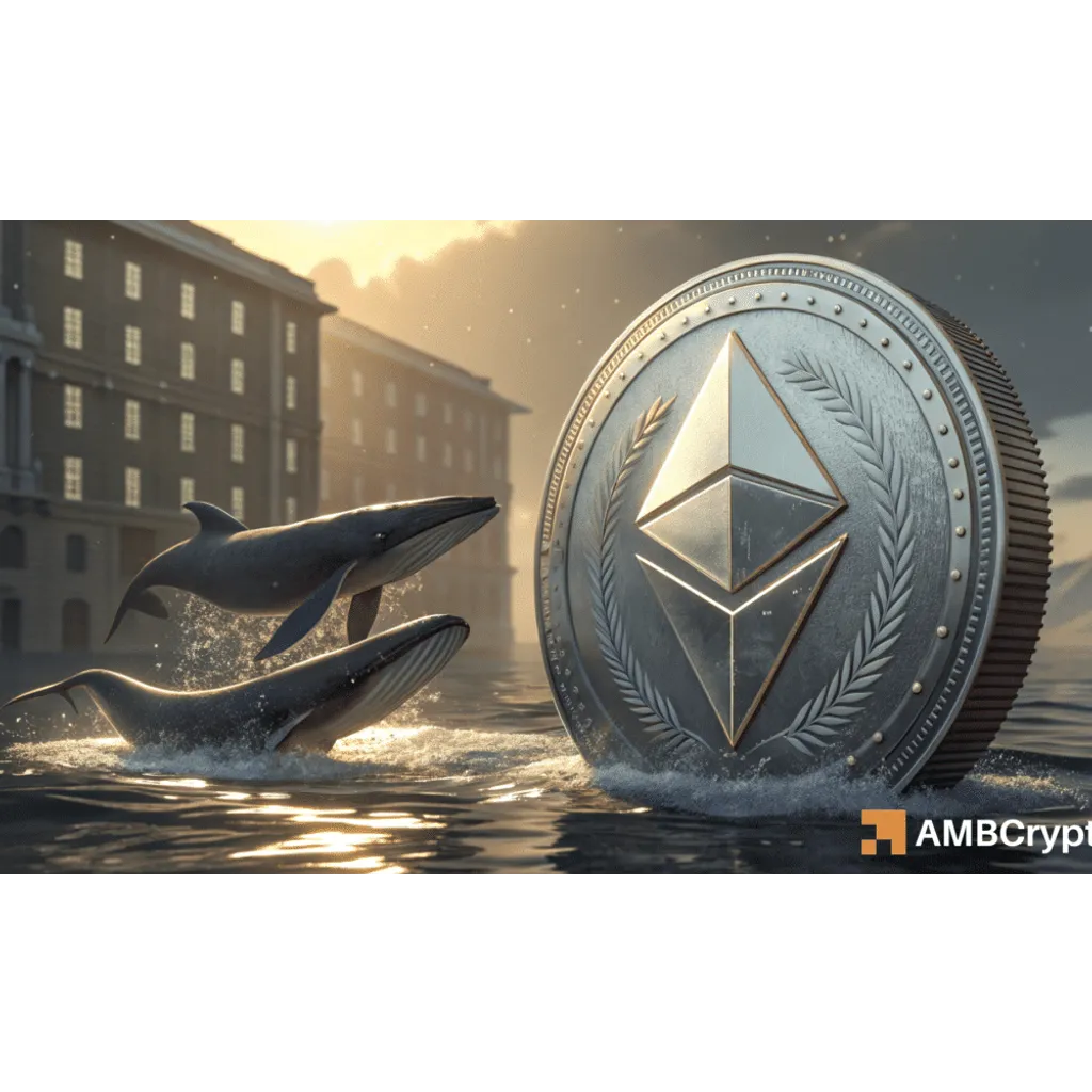 Ethereum holds ,370 support, but whale activity warns of… Ethereum holds ,370 support, but whale activity warns of…